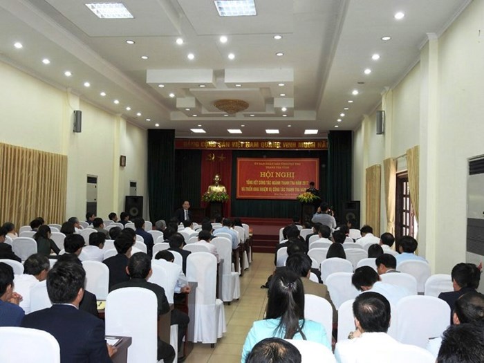 Một Hội nghị của Thanh tra tỉnh Phú Thọ  