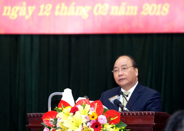 Thủ tướng Nguyễn Xuân Phúc đánh giá cao những thành tựu toàn diện của Bộ Tư lệnh Thủ đô Hà Nội năm 2017
