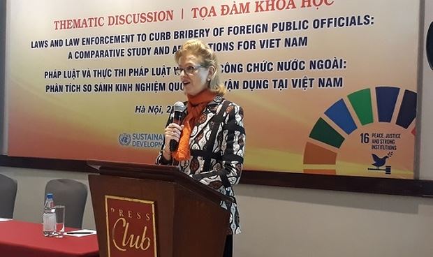 Bà Caitlin Wiesen đánh giá cao bước tiến của pháp luật hình sự Việt Nam