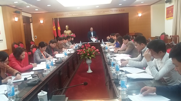 Hội nghị triển khai thực hiện nhiệm vụ năm 2018 của Ban Nội chính Tỉnh ủy Thái Bình