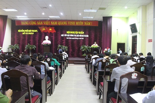 Bình Thuận tập huấn Luật tiếp cận thông tin