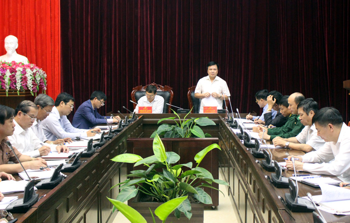 Hội nghị sơ kết công tác phòng, chống tham nhũng quý I-2018 của Tỉnh ủy Điện Biên