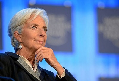 Bà Christine Lagarde, Tổng Giám đốc IMF từ năm 2011