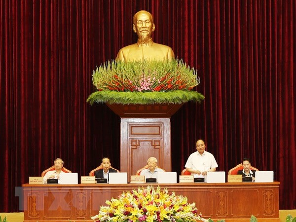 Thủ tướng Chính phủ Nguyễn Xuân Phúc điều hành phiên thảo luận