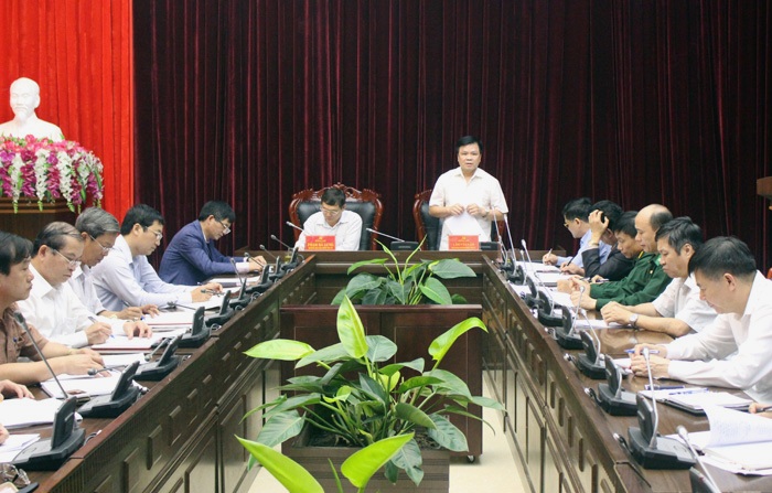 Hội nghị giao ban công tác nội chính và phòng, chống tham nhũng quý I-2018 của Tỉnh ủy Điện Biên (tháng 4-2018)
