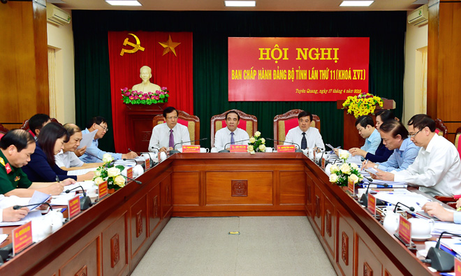 Hội nghị Ban Chấp hành Đảng bộ tỉnh Tuyên Quang lần thứ 11