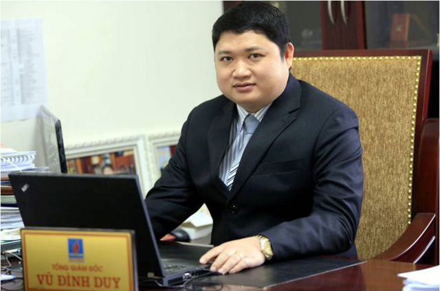 Bị can Vũ Đình Duy, nguyên Tổng Giám đốc Công ty Cổ phần Hóa dầu và Xơ sợi dầu khí (PVTex)