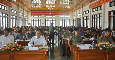 Hội nghị quán triệt, phổ biến Luật phòng, chống khủng bố tỉnh Kon Tum