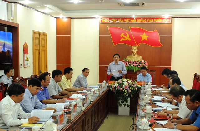 Đoàn công tác số 3 của Ban Chỉ đạo Trung ương về phòng, chống tham nhũng triển khai Kế hoạch kiểm tra, giám sát tại tỉnh Lào Cai 