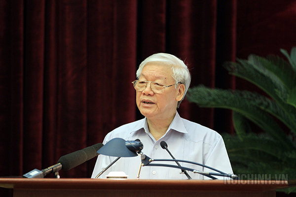 Tổng Bí thư Nguyễn Phú Trọng, Trưởng Ban Chỉ đạo trung ương về phòng, chống tham nhũng kết luận Hội nghị