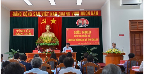 Hội nghị lần thứ 11 Ban Chấp hành Đảng bộ tỉnh Kon Tum