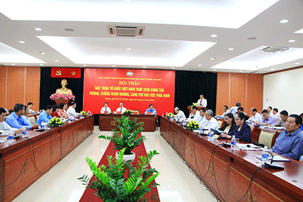 Hội thảo “Mặt trận Tổ quốc Việt Nam thực hiện công tác phòng, chống tham nhũng, lãng phí” các tỉnh, thành phố khu vực phía Nam 