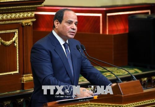 Tổng thống Ai Cập Abdel-Fattah El-Sisi. Ảnh: THX/TTXVN.