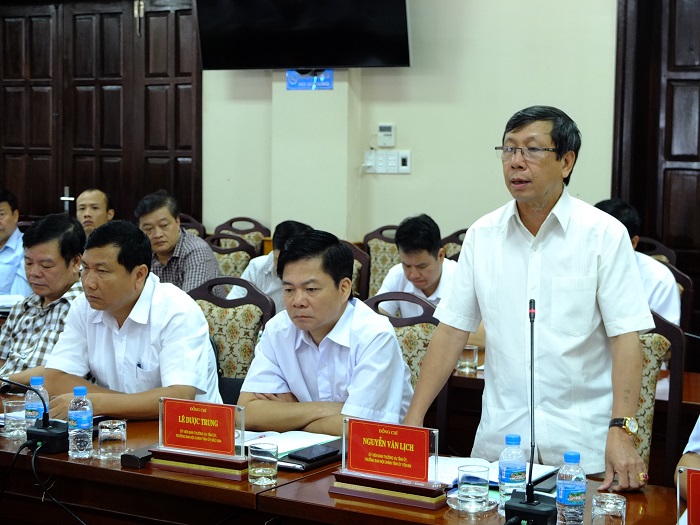 Đồng chí Nguyễn Văn Lịch, Trưởng Ban Nội chính Tỉnh ủy Yên Bái