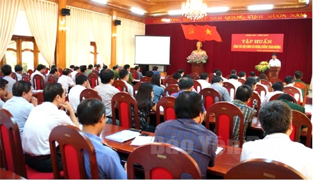 Hội nghị tập huấn công tác nội chính và phòng, chống tham nhũng tỉnh Yên Bái