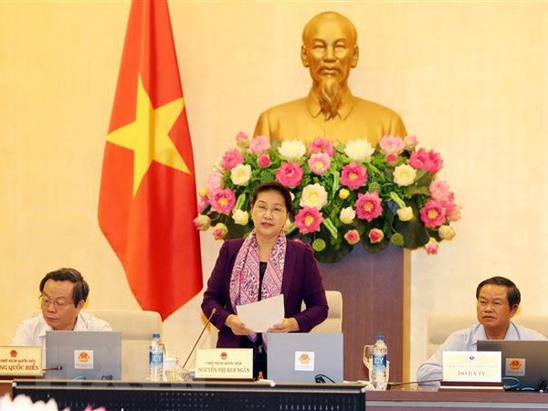 Chủ tịch Quốc hội Nguyễn Thị Kim Ngân chủ trì và phát biểu bế mạc Phiên họp thứ 27 của Ủy ban Thường vụ Quốc hội