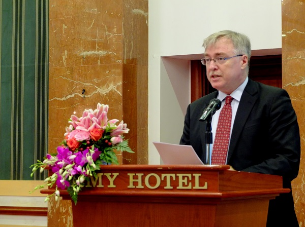 Ông Michael Trublood, Giám đốc Phòng phát triển Kinh tế và Quản trị Nhà nước, Cơ quan phát triển Quốc tế Hoa Kỳ tại Việt Nam