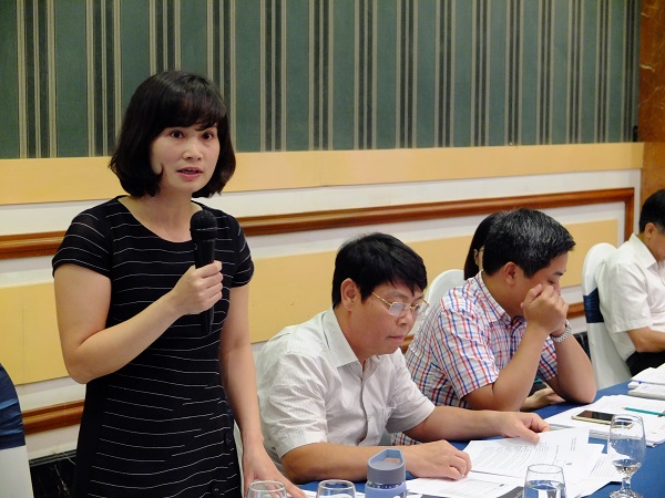 Bà Đinh Thị Bích Xuân, Phó Giám đốc Văn phòng Doanh nghiệp và sự phát triển bền vững, Phòng Thương mại và Công nghiệp Việt Nam