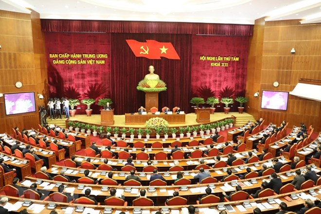 Hội nghị lần thứ tám Ban Chấp hành Trung ương Đảng Cộng sản Việt Nam khóa XII khai mạc trọng thể tại Trụ sở Trung ương Đảng, Hà Nội