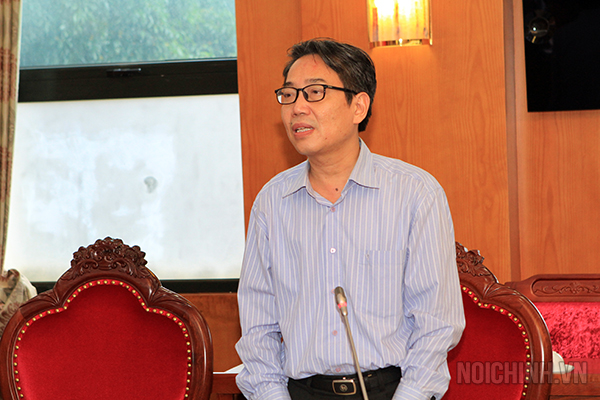 TS. Đinh Văn Minh, Viện trưởng Viện chiến lược và Khoa học Thanh tra, Thanh tra Chính phủ
