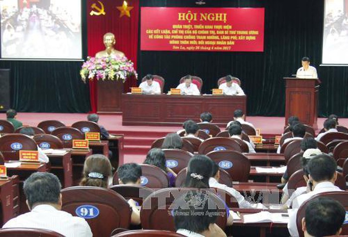 Một Hội nghị triển khai thực hiện công tác phòng, chống tham nhũng, lãng phí tỉnh Sơn La