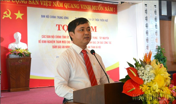 Đồng chí Nguyễn Xuân Trường, Vụ trưởng Vụ Địa phương, Ban Nội chính Trung ương
