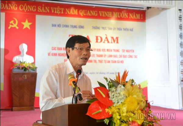 Đồng chí Đặng Quốc Doanh, Phó Trưởng ban Thường trực Ban Nội chính Tỉnh ủy Quảng Nam