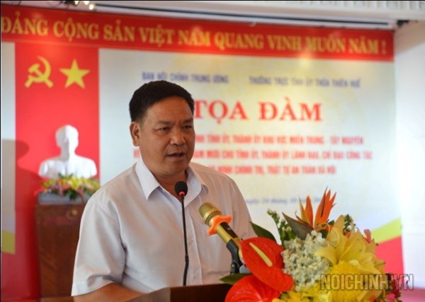 Đồng chí Nguyễn Xuân Thao, Phó trưởng Ban Nội chính Tỉnh ủy Đắk Lắk