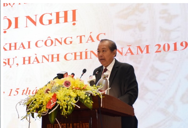 Phó Thủ tướng Thường trực Trương Hòa Bình phát biểu chỉ đạo