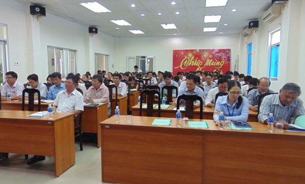 Hội nghị tập huấn công tác nội chính và phòng, chống tham nhũng tỉnh Ninh Thuận