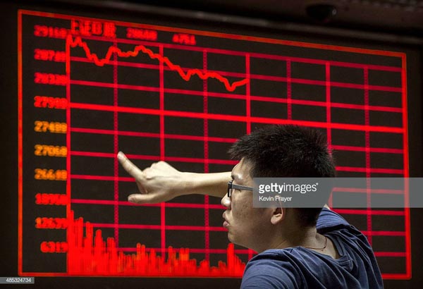 Thị trường chứng khoán Trung Quốc trải qua nhiều biến động trong bối cảnh nền kinh tế lo ngại