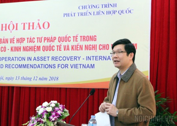 Đồng chí Nguyễn Tuấn Khanh, Phó Viện trưởng Viện Chiến lược và Khoa học Thanh tra, Thanh tra Chính phủ
