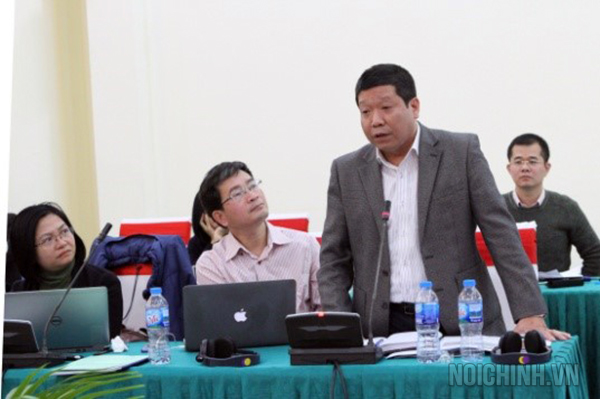 Đồng chí Phạm Gia Bảo, Phó Cục trưởng Cục chống rửa tiền, Ngân hàng Nhà nước