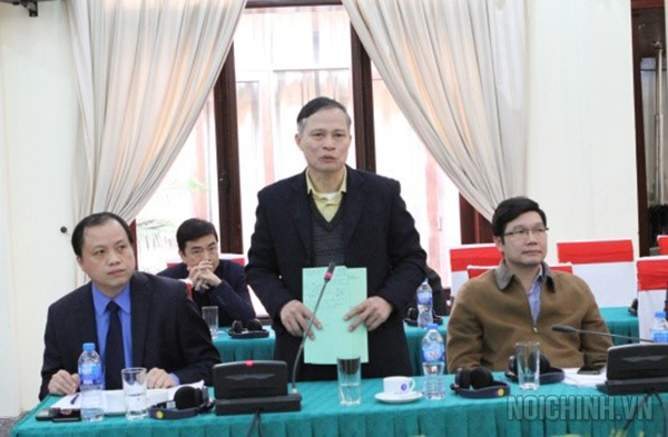 Đồng chí Trần Văn Độ, nguyên Phó Chánh án Tòa án nhân dân tối cao