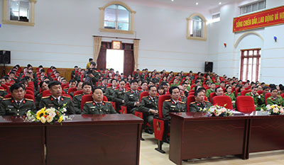 Các đại biểu dự Hội nghị Công an tỉnh Lai Châu