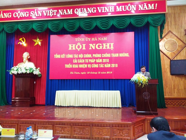 Đồng chí Phạm Sỹ Lợi, Phó Bí thư Thường trực Tỉnh ủy, Chủ tịch HĐND tỉnh kết luận Hội nghị