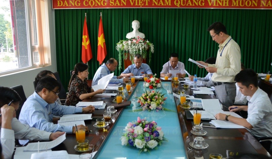 Đoàn công tác Ban Nội chính Tỉnh ủy Đắk Lắk làm việc với Ban Thường vụ Thành ủy Buôn Ma Thuột về công tác phòng, chống tham nhũng, lãng phí (tháng 9-2018)