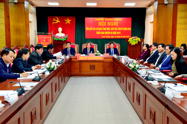  Khối thi đua nội chính tỉnh Tuyên Quang triển khai nhiệm vụ công tác năm 2019