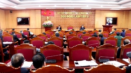 Hội nghị lần thứ 18 của Ban Chấp hành Đảng bộ tỉnh Lai Châu (tháng 01-2019)