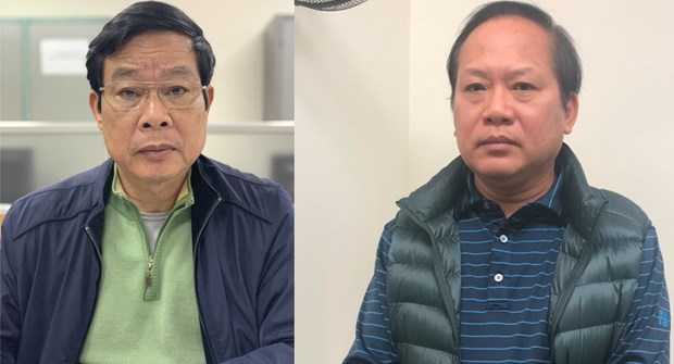 Bắt tạm giam để điều tra đối với bị can Nguyễn Bắc Son và bị can Trương Minh Tuấn