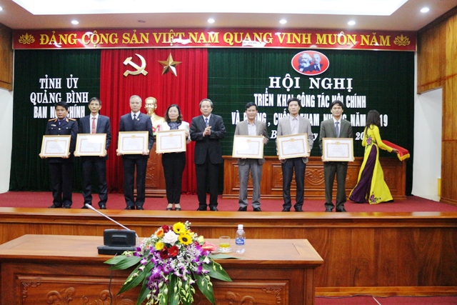 Hội nghị triển khai công tác nội chính và PCTN năm 2019 của tỉnh Quảng Bình