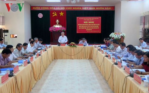 Đoàn công tác số 7 Ban Chỉ đạo Trung ương về phòng, chống tham nhũng làm việc tại Kon Tum năm 2017