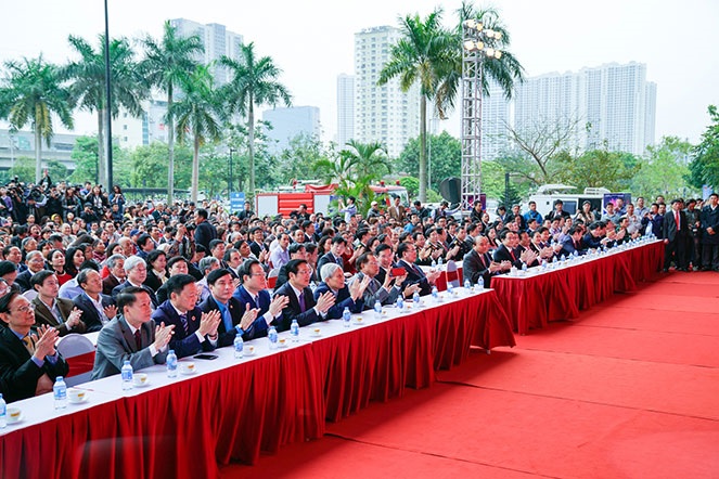 Các đại biểu tham dự Hội báo toàn quốc