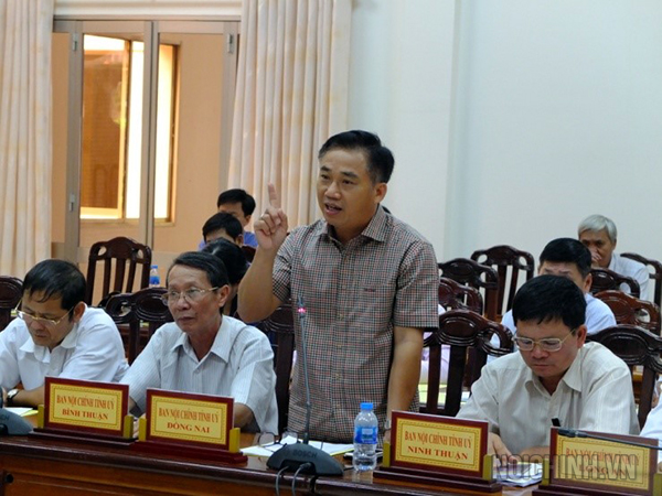 Đồng chí Lê Ngọc Minh, Phó trưởng Ban Nội chính Tỉnh ủy Đồng Nai