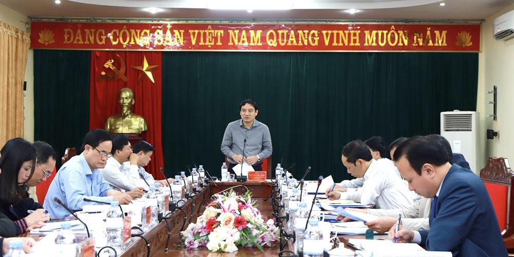 Một cuộc họp của Ban Thường vụ Tỉnh ủy Nghệ An 