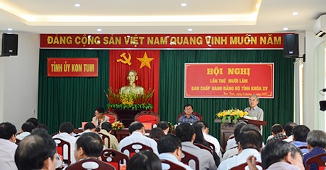 Hội nghị lần thứ 15 Ban Chấp hành Đảng bộ tỉnh Kon Tum khóa XV