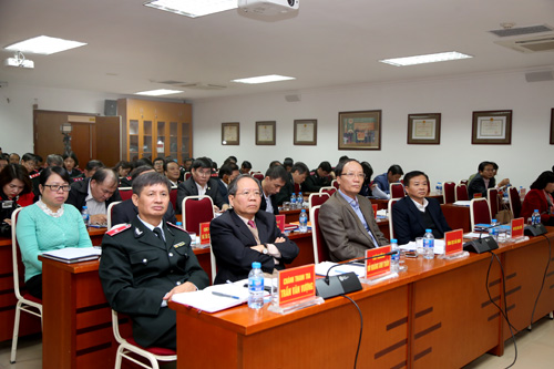 Các đại biểu dự Hội nghị triển khai công tác thanh tra Bộ Tài chính năm 2019