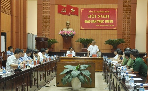 Một Hội nghị của Thường trực Tỉnh ủy Quảng Nam
