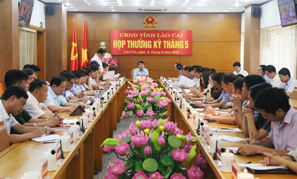 Phiên họp của Ủy ban nhân dân tỉnh Lào Cai về công tác tiếp dân và giải quyết khiếu nại, tố cáo 