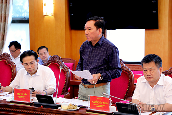 Đồng chí Trần Anh Tuấn, Chánh Văn phòng Ban cán sự đảng Tòa án nhân dân tối cao